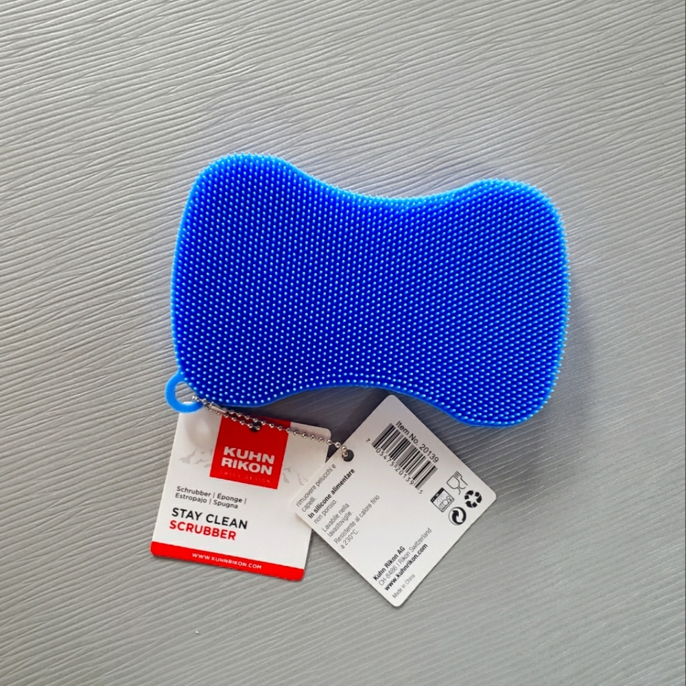 Kuhn Rikon stay clean scrubber sponge, blue